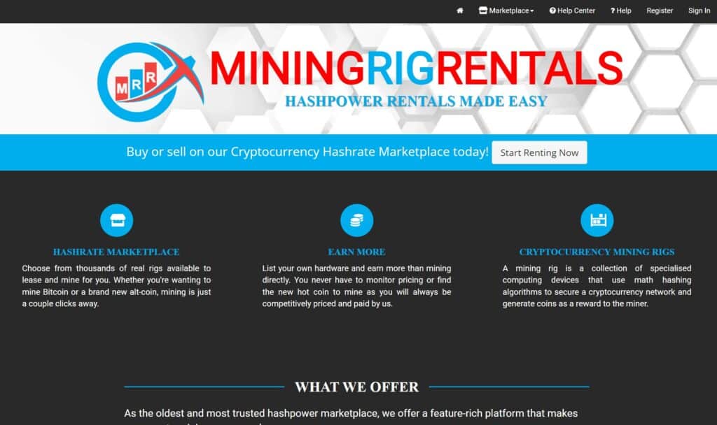 5 Best Litecoin Cloud Mining Websites For 2024 1 miningrigrentals cloud mining
